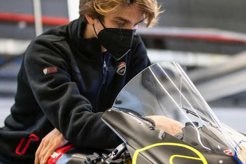 Luca Marini est déjà dans son sujet ...