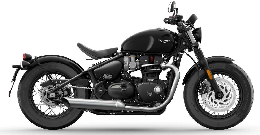 Triumph invests the bobber concept in the most beautiful way...