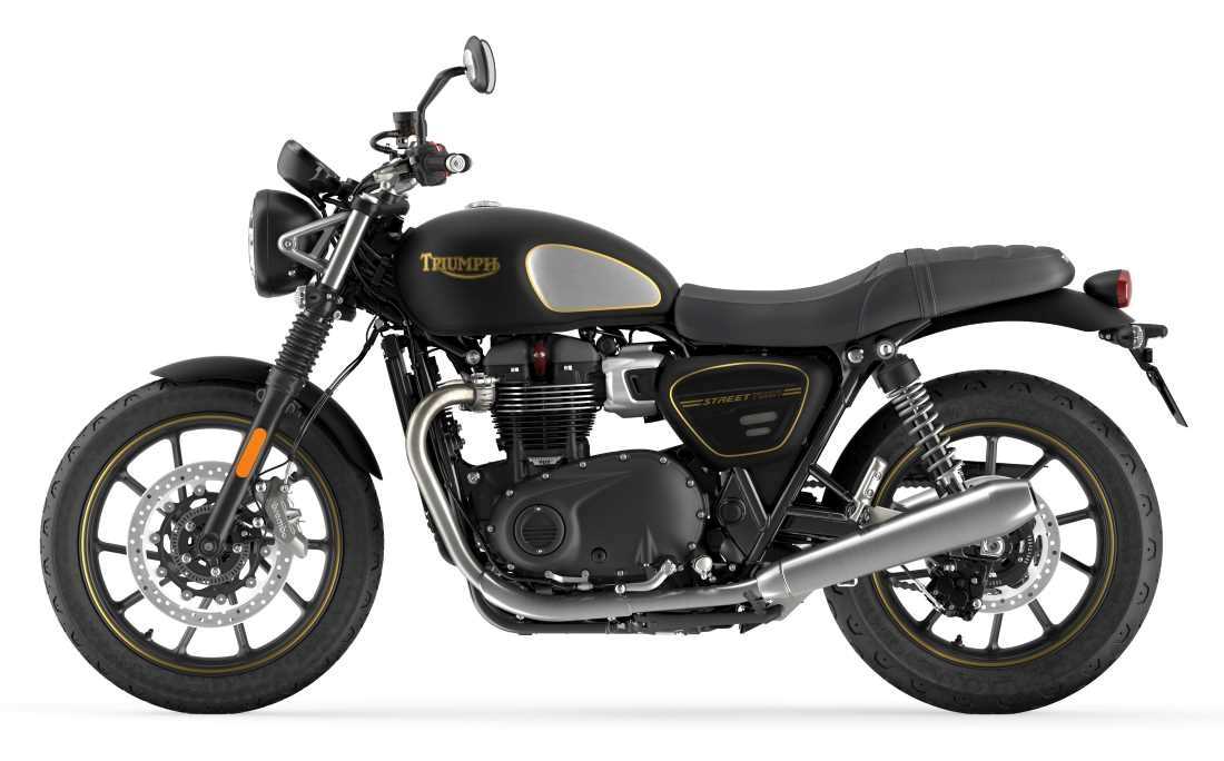 Triumph offers its new Bonneville range