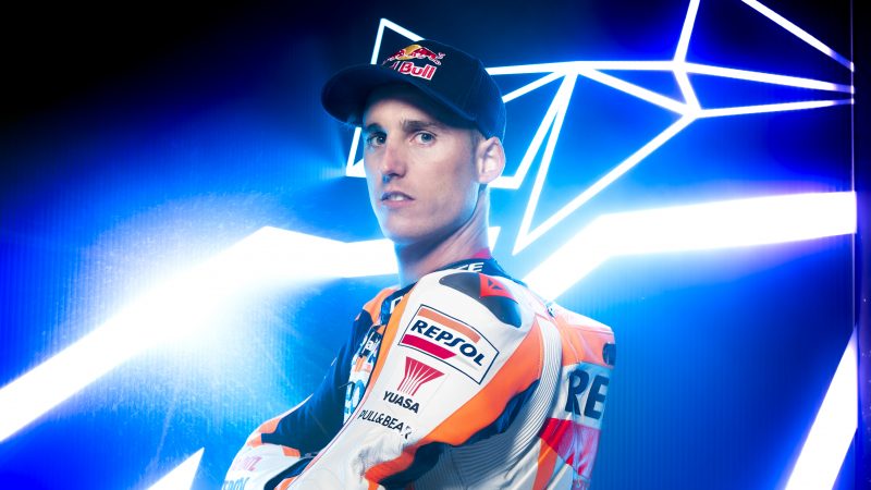 Pol Espargaró takes his first steps at Repsol...