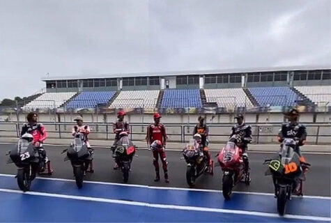 Teste de MotoGP em Jerez: os 7 mercenários da Ducati...