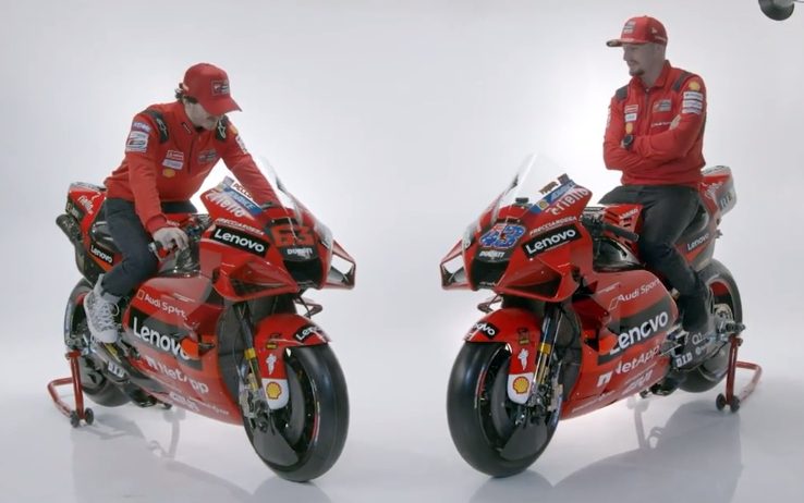 Ducati revealed its 2021 troops