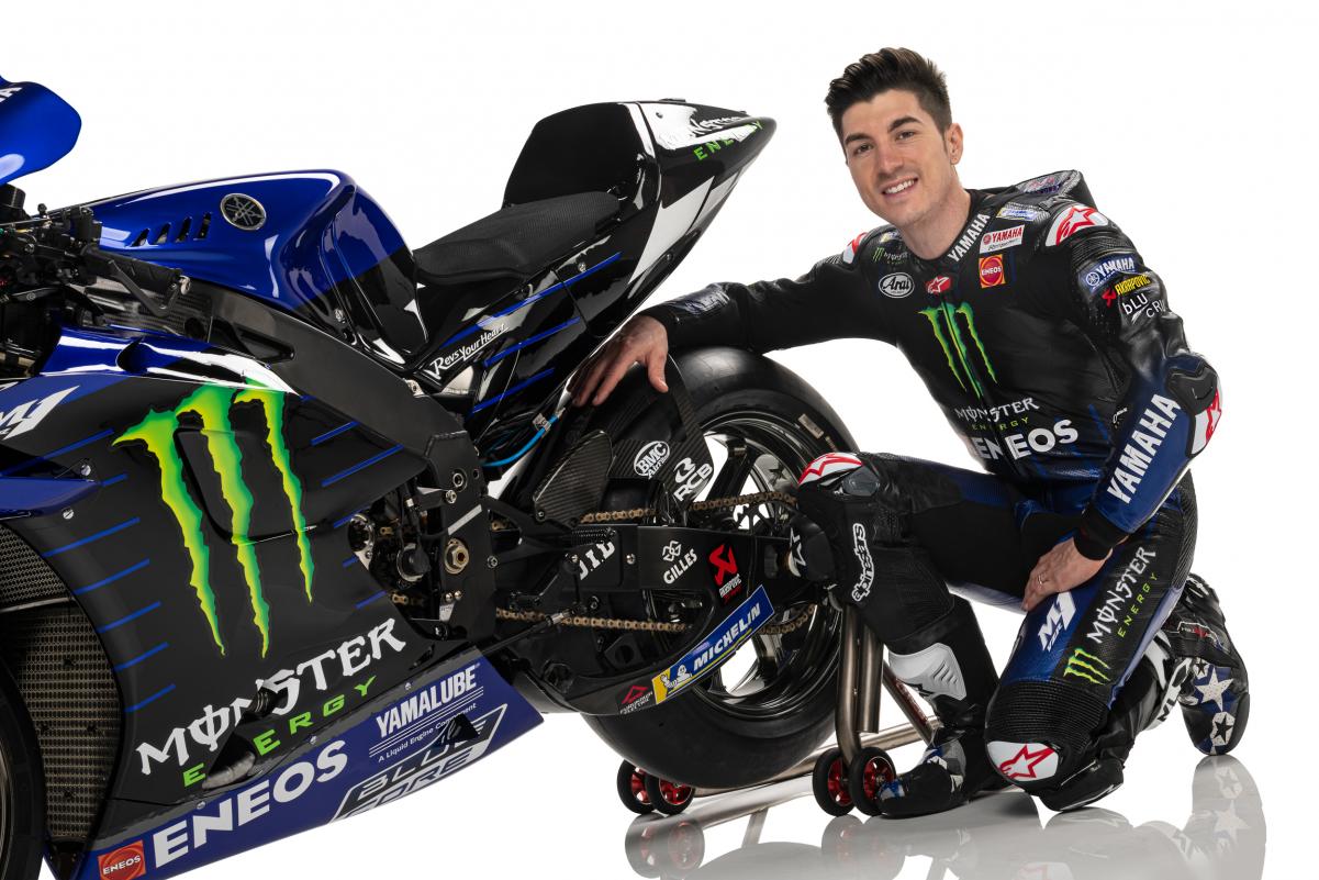 Viñales espera que o motor da sua Yamaha não desista dele...