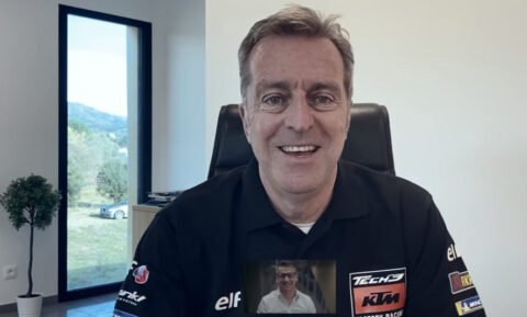 MotoGP : Hervé Poncharal répond aux journalistes sur le futur avec KTM, les contrats pilotes, les datas, etc. (Partie 3/5)