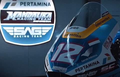 Moto2: プルタミナ マンダリカ SAG チームのプレゼンテーション