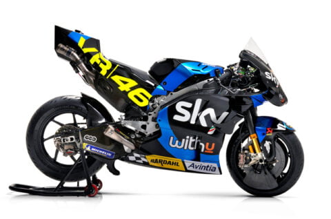 MotoGP : la Sky VR46 s’est présentée en grande pompe