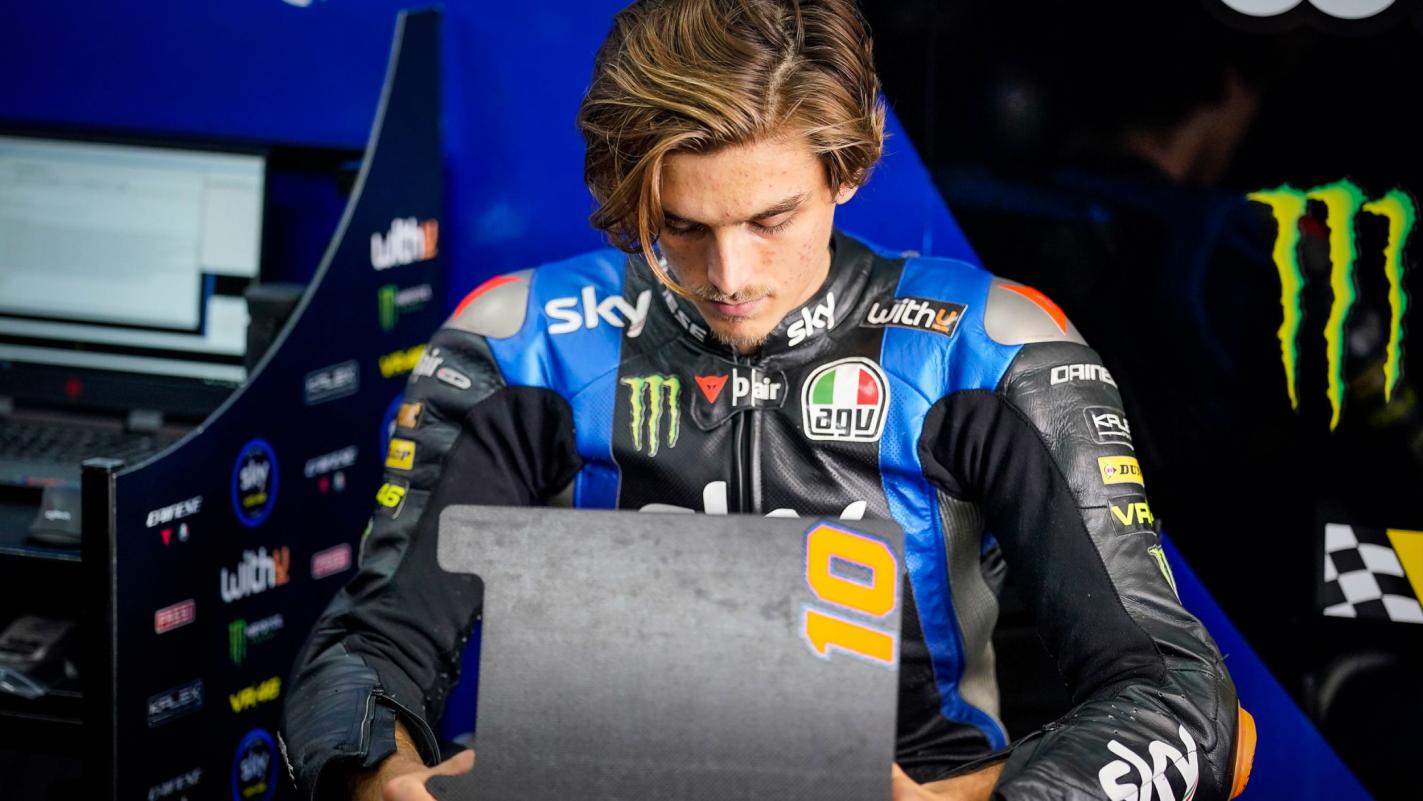 Luca Marini va affronter bientôt Valentino Rossi en Grand Prix ...