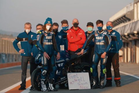EWC : Niccolò Canepa se fracture la cheville lors d'un test à Valence
