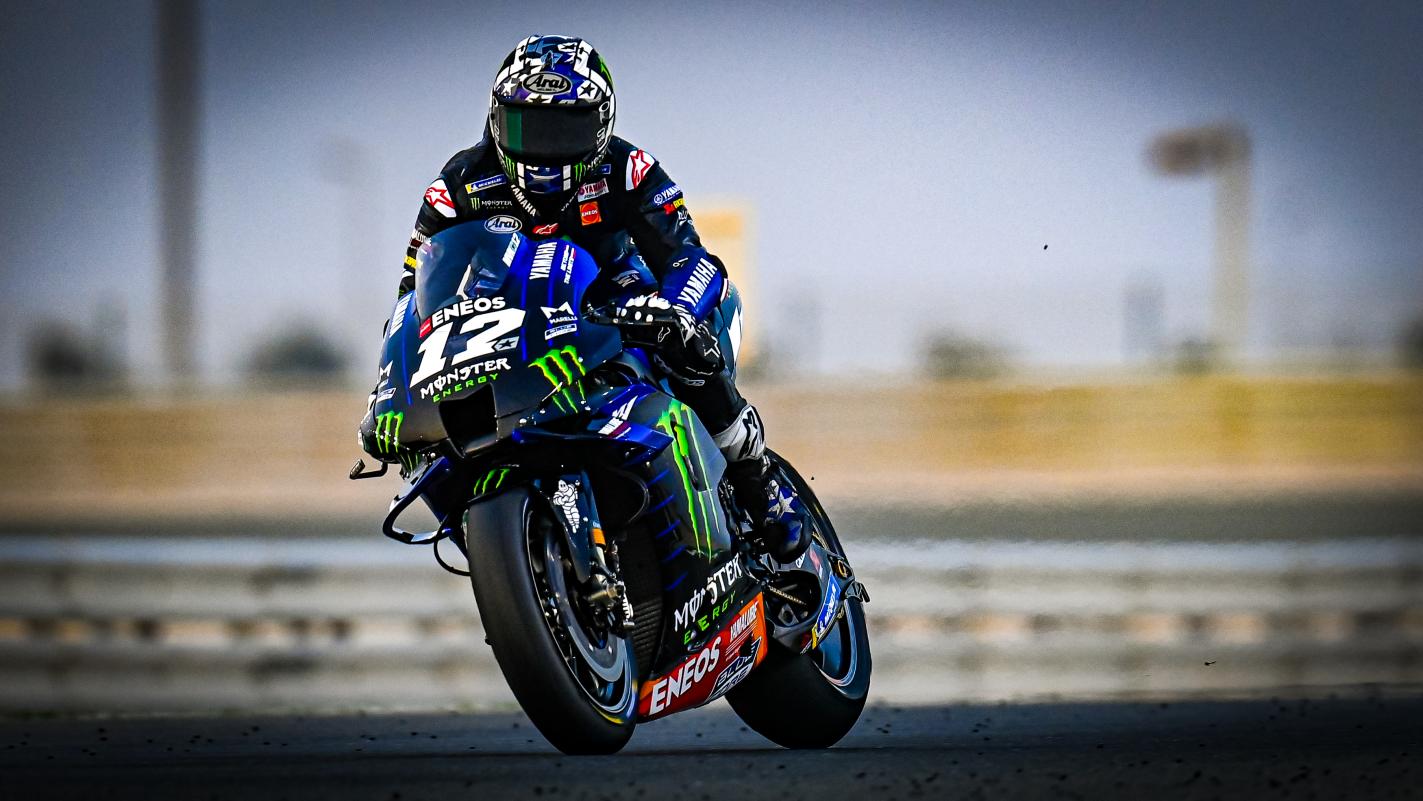 MotoGP Qatar 1 J1 Viñales (Yamaha/6) : « la piste n’est certainement pas dans le même état »