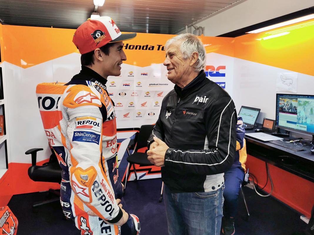 Marc Marquez et le conseil d'un aîné ... 