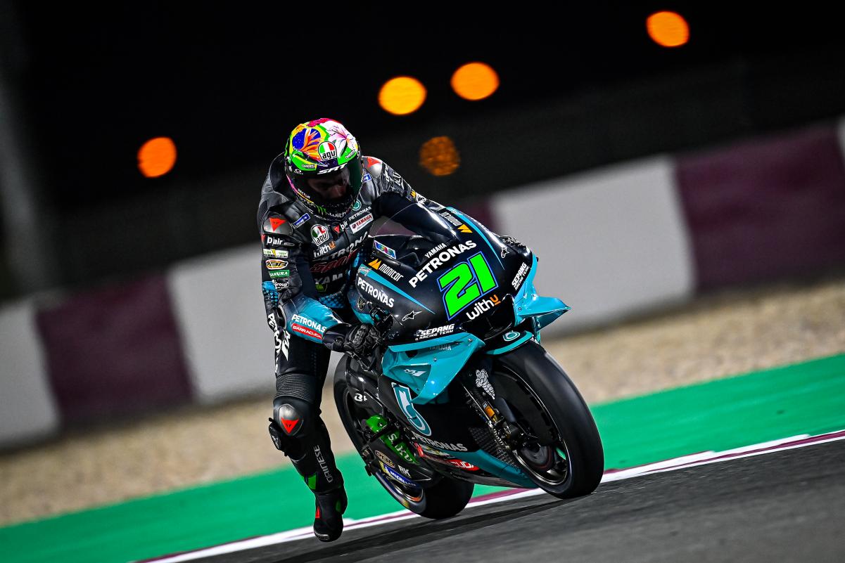 Morbidelli voit deux compétitions : entre les Yamaha puis celle avec les autres. 