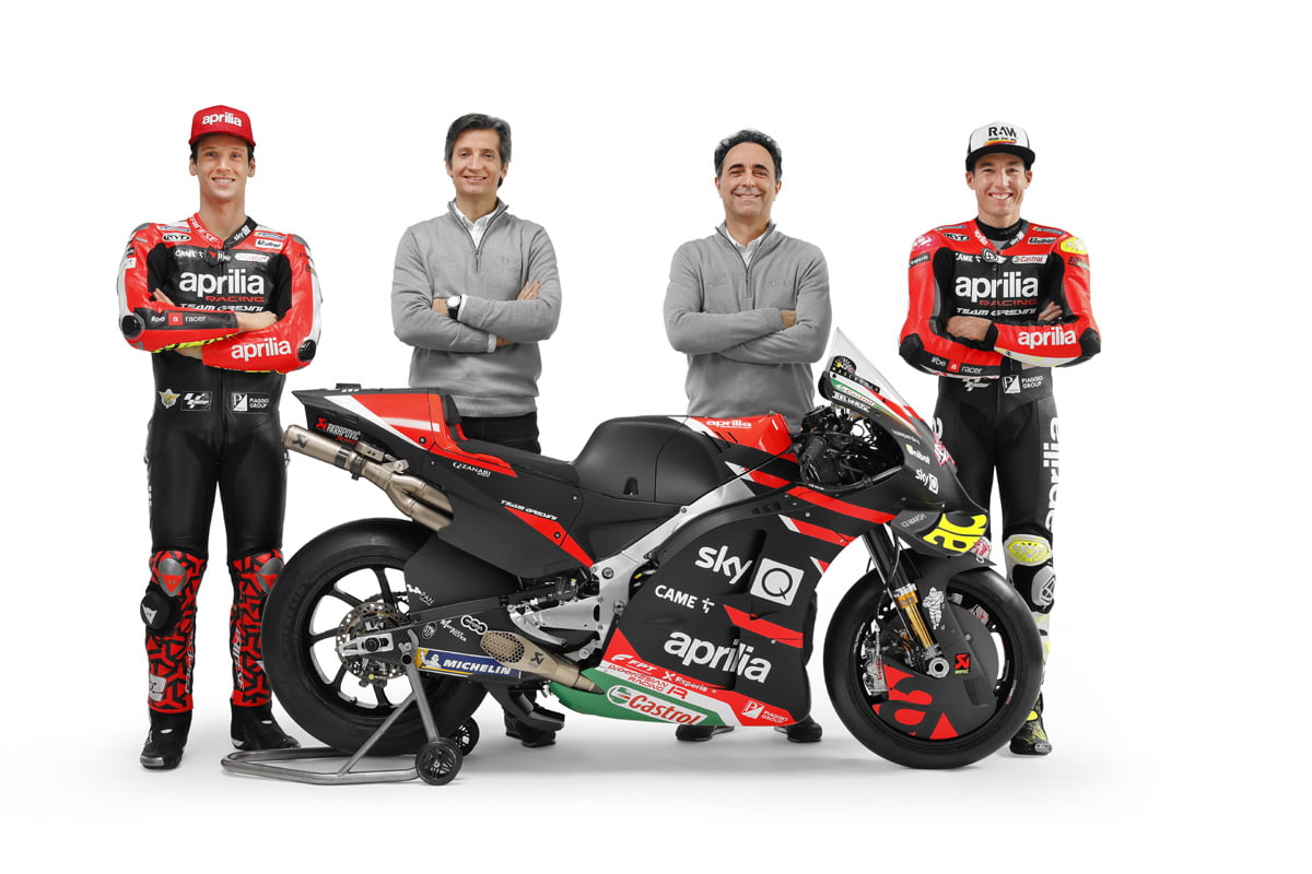 Aprilia revelará seus planos.