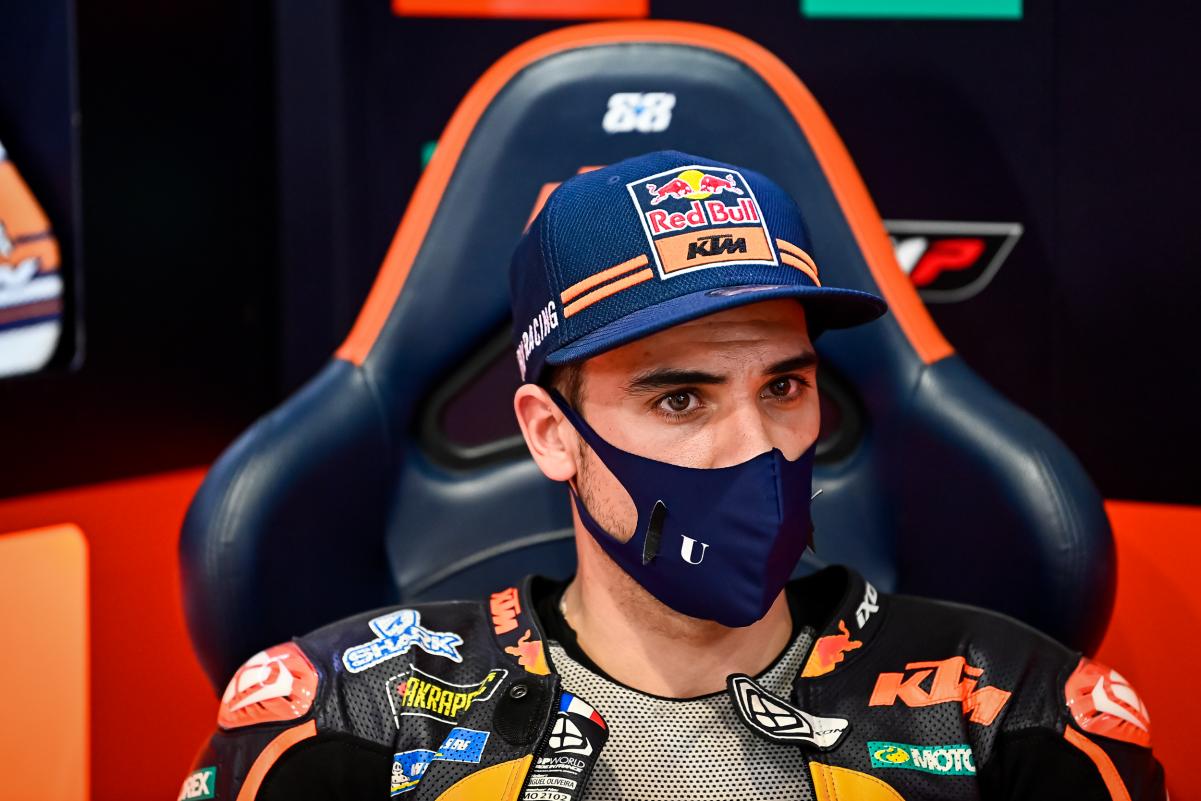 Oliveira tombe de haut comme KTM au Qatar