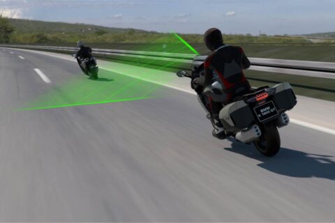 [Street] BMW fait breveter un système de réflecteur radar adapté à la moto