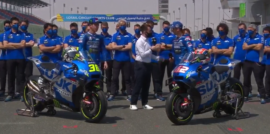 MotoGP [Vidéo] : la présentation Suzuki c’est ici et maintenant !