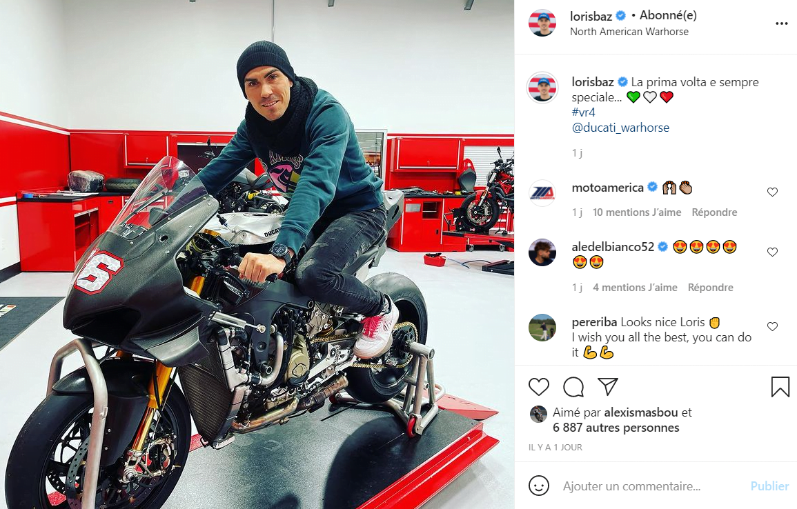 Loris Baz, l'Américain. 