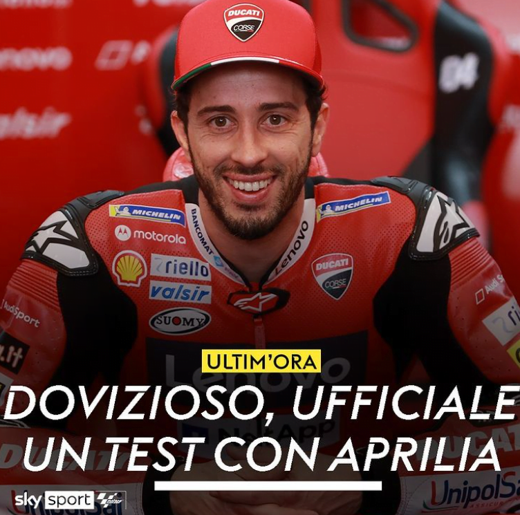 Chez Aprilia on sourit encore plus que ça ... 