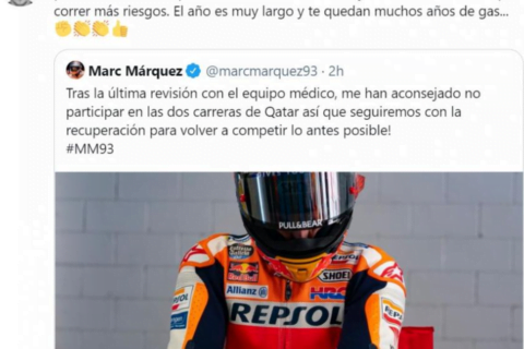 Jorge Lorenzo soutient Marc Marquez