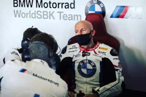 Tom Sykes is happy with his BMW.
