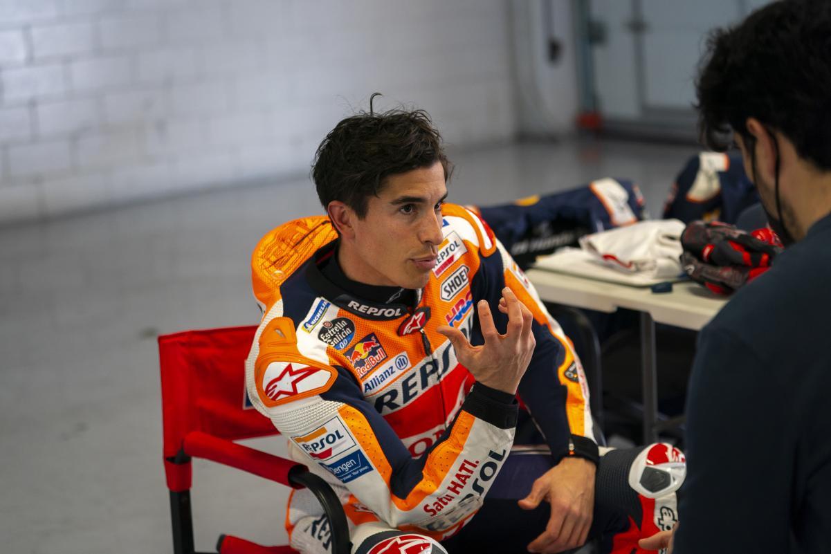 Le retour de Marc Marquez n"a pas échappé à Joan Mir.