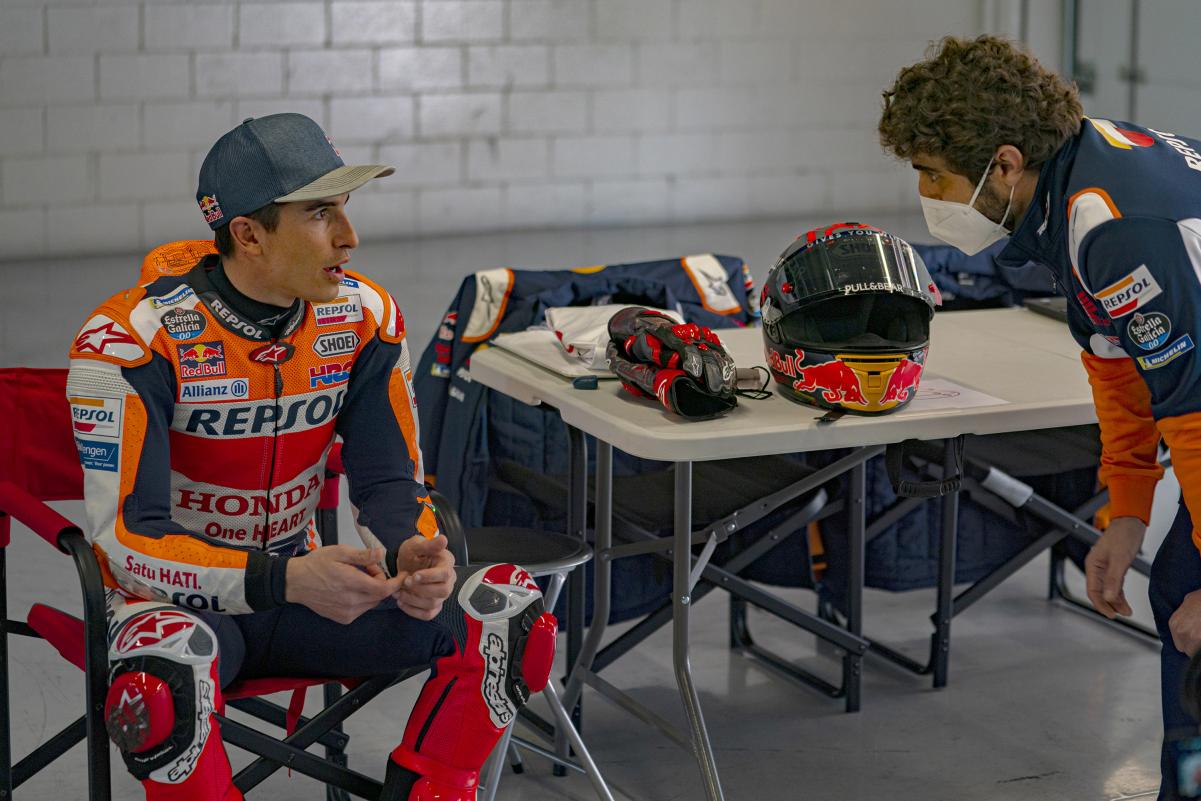 Marc Marquez returns.