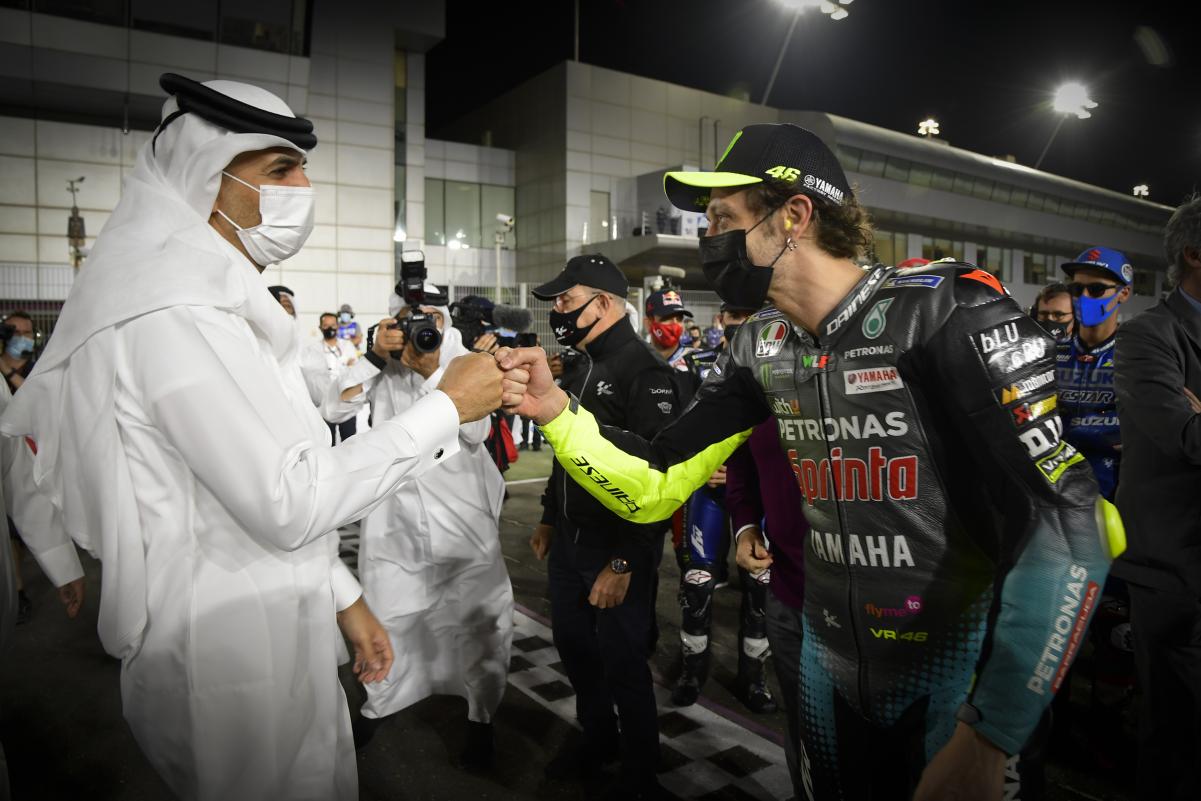 MotoGP Qatar 2 Petronas Yamaha: Valentino Rossi must already be thinking about the results clause