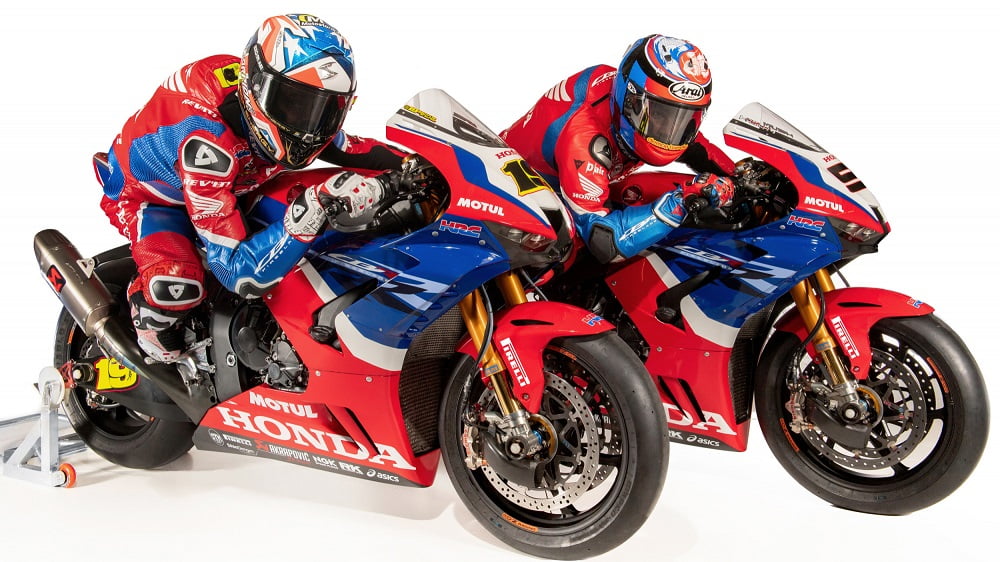 WSBK 2021 : Honda dévoile ses peintures de guerre