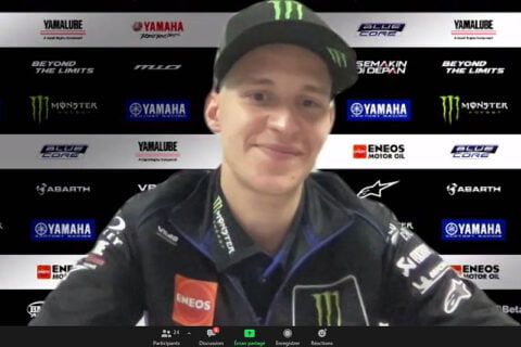 MotoGP Test Qatar 1 J1, Débriefing Fabio Quartararo (Yamaha/15) : Une reprise pas facile, un nouveau châssis, etc. (Intégralité)