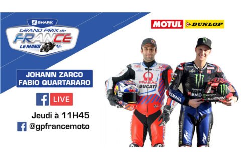 MotoGP : Facebook Live avec Fabio Quartararo et Johann Zarco