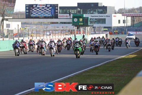 FSBK ル・マン：バレンティン・デビス選手がダブル2回で2部門優勝！