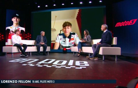 Moto3: Lorenzo Fellon em destaque no Canal+