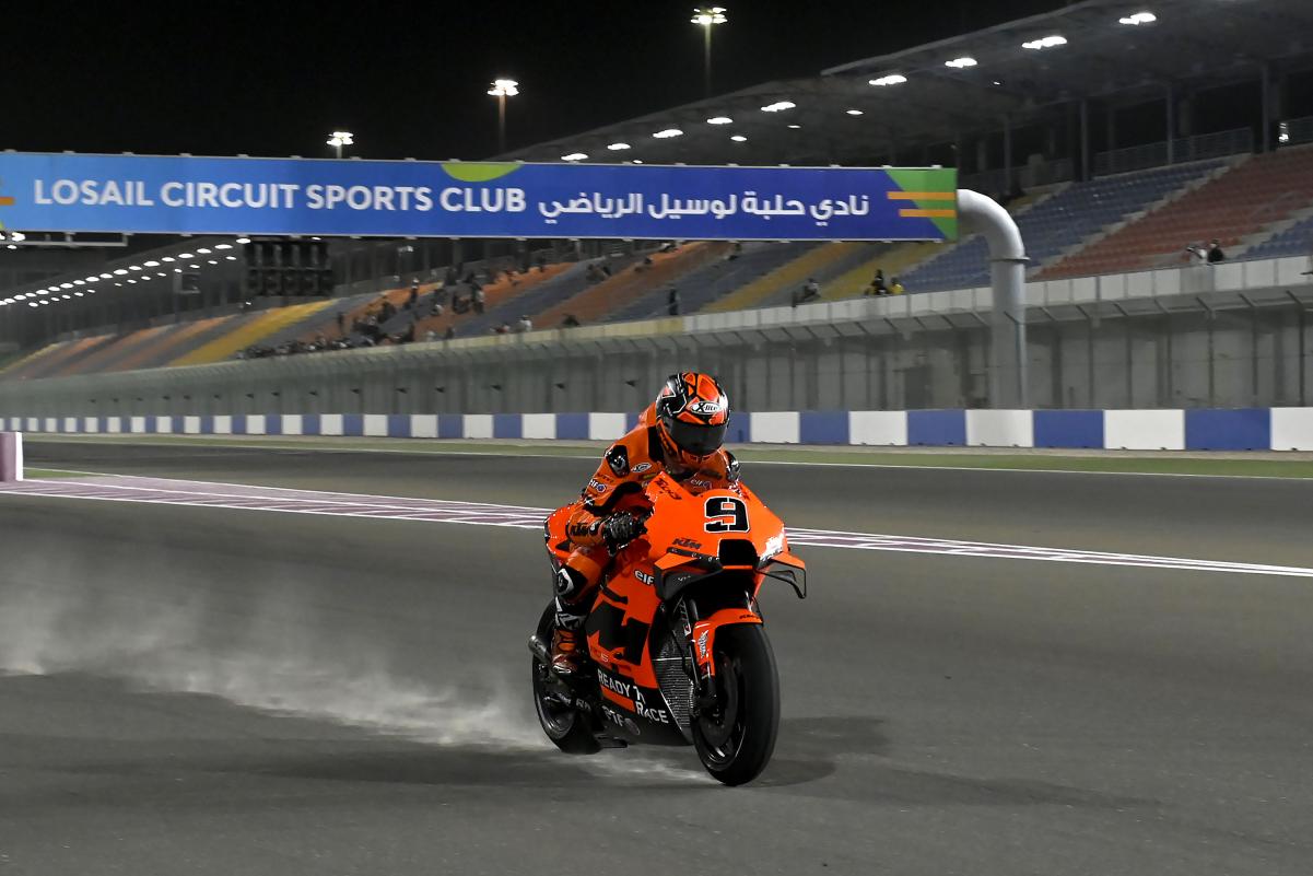 MotoGP Qatar Petrucci Tech3 KTM: “Quero ser competitivo desde a primeira corrida”