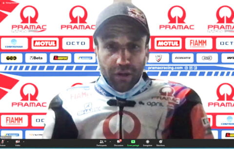 MotoGP Test Qatar 2 J1, Débriefing Johann Zarco (Ducati/4) : « Je n'ai aucun doute sur le potentiel de la Ducati ! », 352.9 km/h, etc. (Intégralité)