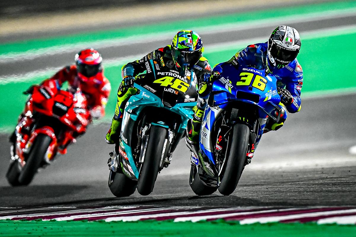 Rossi Mir Bagnaia Qatar