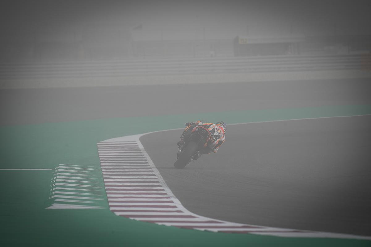 Pol Espargaró is in the fog in Doha