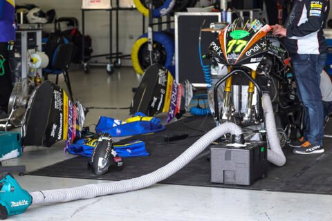 Technique MotoE : Energica a testé un système de refroidissement cryogénique à Jerez