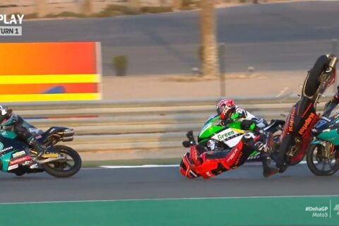 Moto3 Qatar 2 McPhee vs Alcoba : après les coups, les sanctions