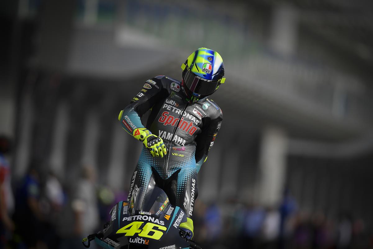 Valentino Rossi falls short in Qatar