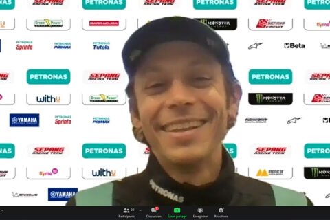 MotoGP Portugal J0, Conférence Valentino Rossi : « Je suis très heureux qu'elle ait fait umbrella girl », etc. (Intégralité)