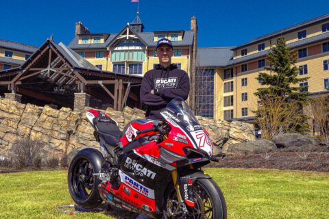 MotoAmerica : Loris Baz explique en vidéo comment ajuster sa position sur une moto