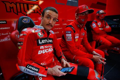 MotoGP Test Jerez : Miller (Ducati/18) a fait des vérifications et se souvient de Jorge Lorenzo
