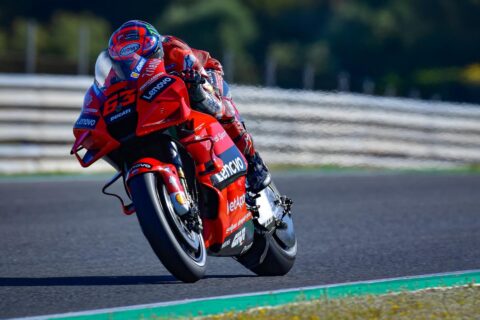 MotoGP Test Jerez Bagnaia (Ducati/10) prévient : "nous sommes prêts pour Le Mans"