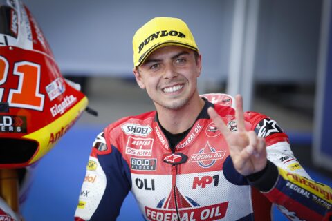 Moto2 Espagne Warm Up : Fabio Di Giannantonio prend les rênes d'une séance chamboulée