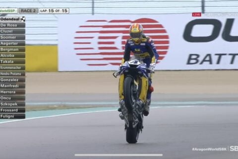 WSBK SSP アラゴン レース 2: オーデンダールがフルボックス、クルーゼルが表彰台!