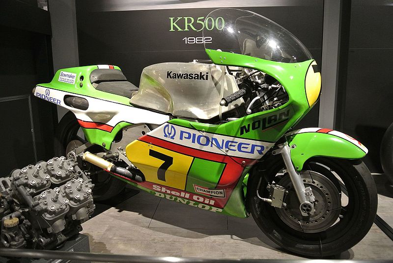 Rétro : L’épopée Kawasaki en 500cc