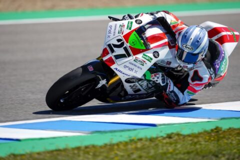 Jerez : Weekend contrasté pour Paolo Simoncelli...