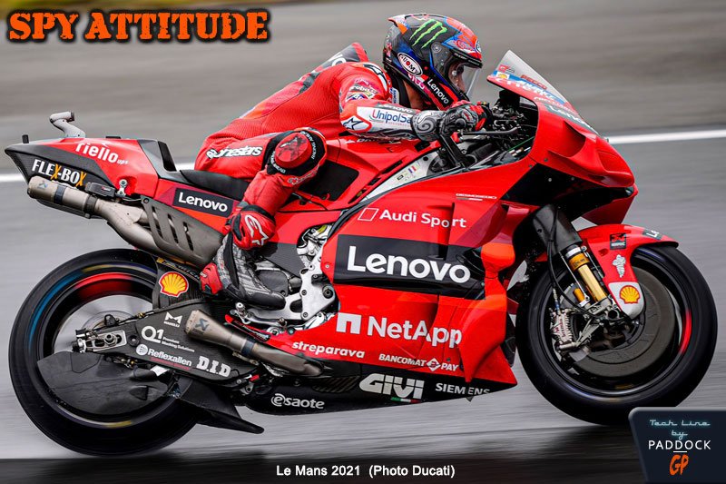 « Spy Attitude » MotoGP Ducati : Après la cuillère, l’enclume !