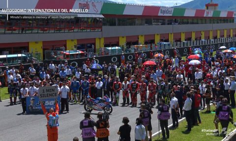 Mugello: homenagem a Jason Dupasquier