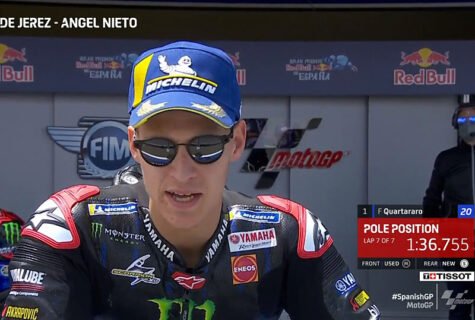 MotoGP Espagne J2 Qualification : Fabio Quartararo (Yamaha/1) « à chaud » !