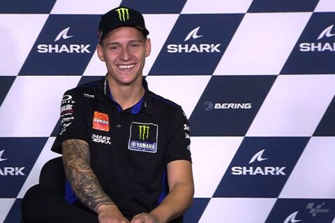 MotoGP Le Mans France J2, Débriefing Fabio Quartararo (Yamaha/1) : « J'utiliserai le holeshot device demain au départ », etc. (Intégralité)